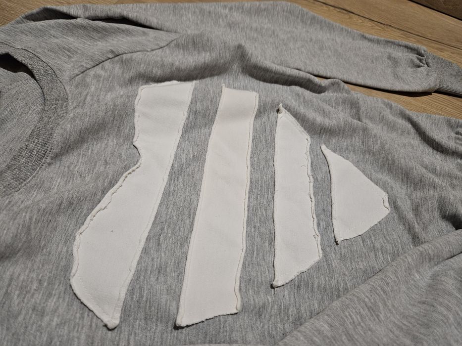 Bluza szara serduszko