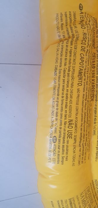 Boia insuflavel para bebé