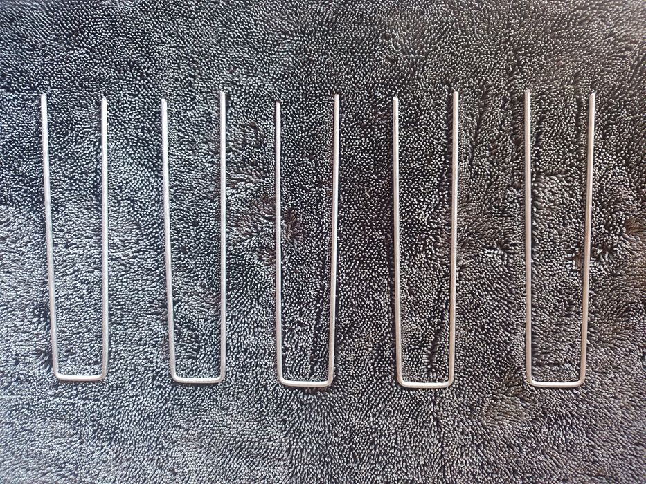 Скоби оцинковані -100шт(кріплення)