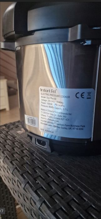 Multicooker Instant Pot Duo Plus 5,7L