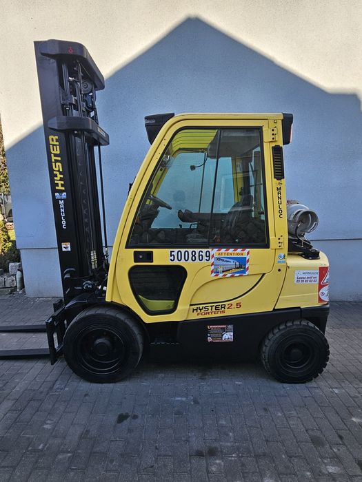 Wózek widłowy HYSTER H2.5FT kabina ogrzewana H2.5FT LPG Kubota 2017rok