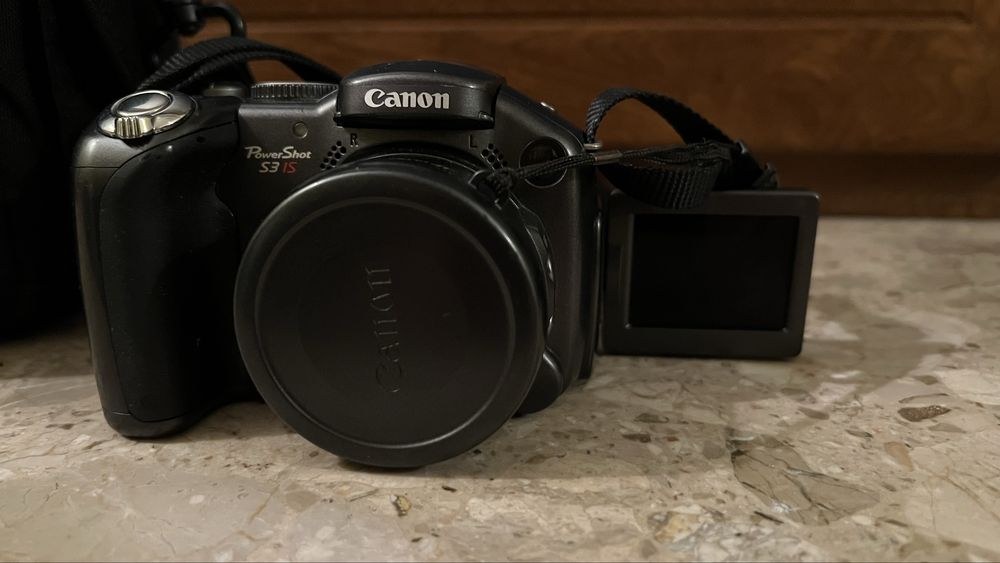 Canon Power shot S3 IS + torba lowepro
