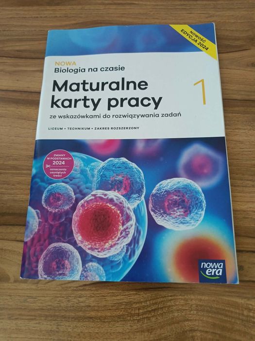 Maturalne karty pracy Biologia na czasie klasa 1