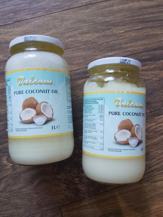 Olej kokosowy 2x1 L czysty do smażenia