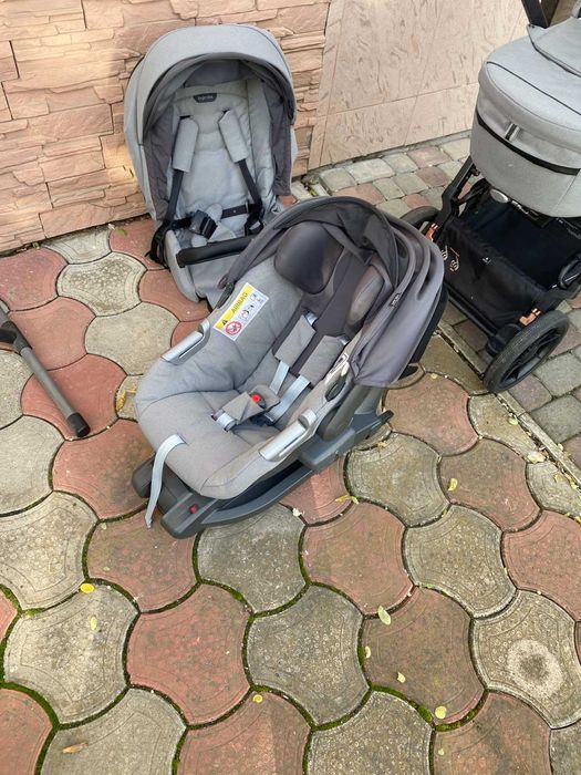 Дитячий візочок 4 в 1 Inglesina Aptica XT Horizon Grey Б/В