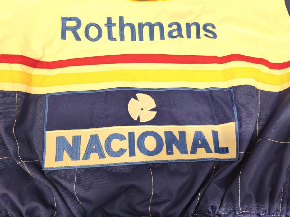 Renault Rothmans Elf fato Ayrton Senna