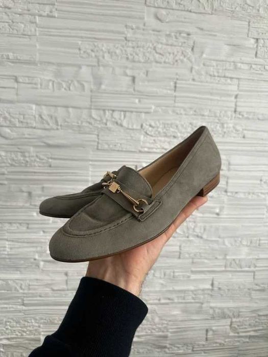 Loafers Högl 37 Szary, Khaki