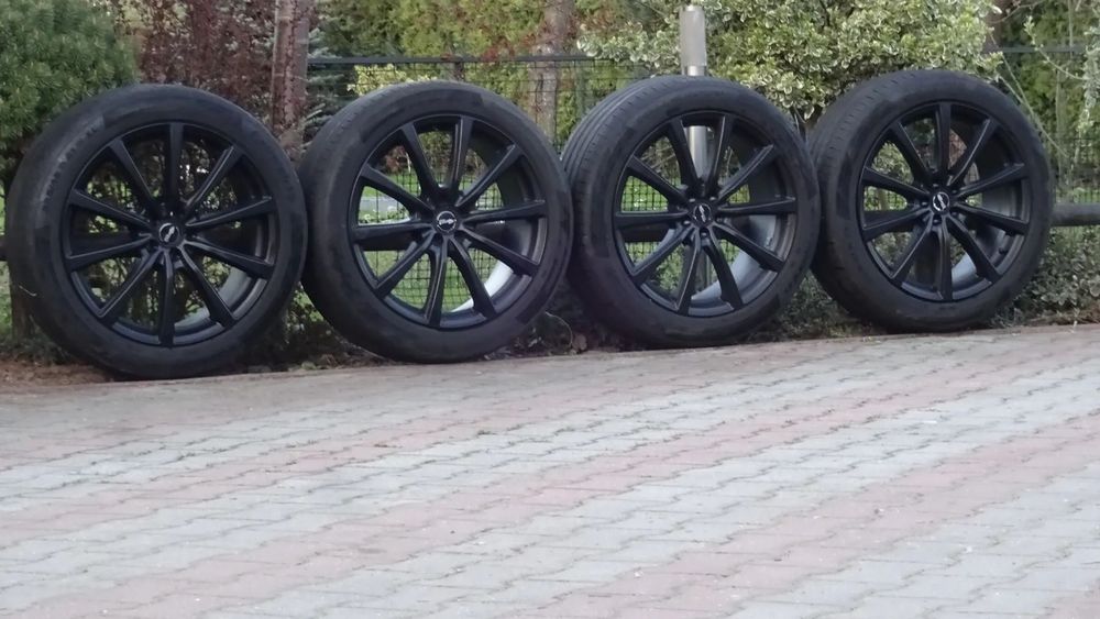 Koła letnie 21'' 5x108 Audi ET38,5 KBA50745 265/45R21 Continental