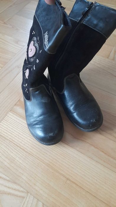Buty zimowe dla dziewczynki rozm.32