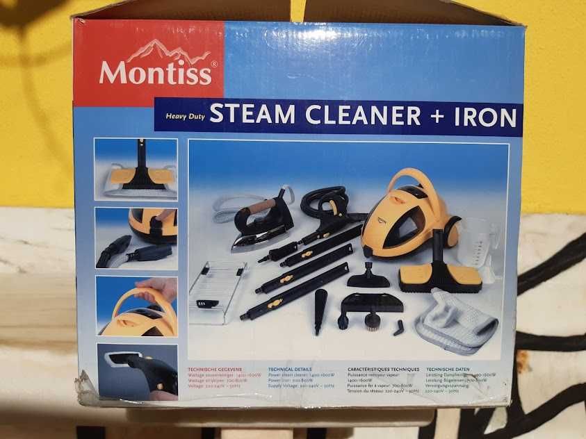 Vaporeta com ferro e aspirador