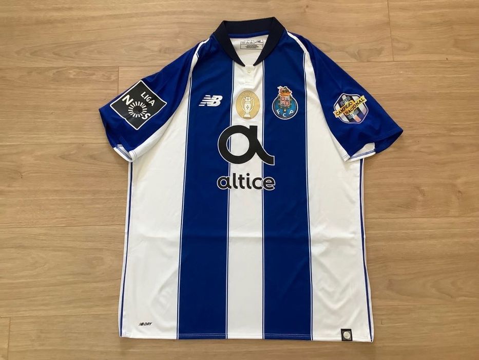 Camisola Futebol usada FC Porto Tiquinho Soares