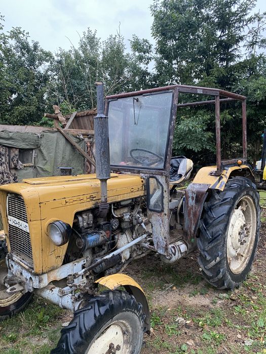 John deere 6100 z turem i Ursus c330 zarejestrowany