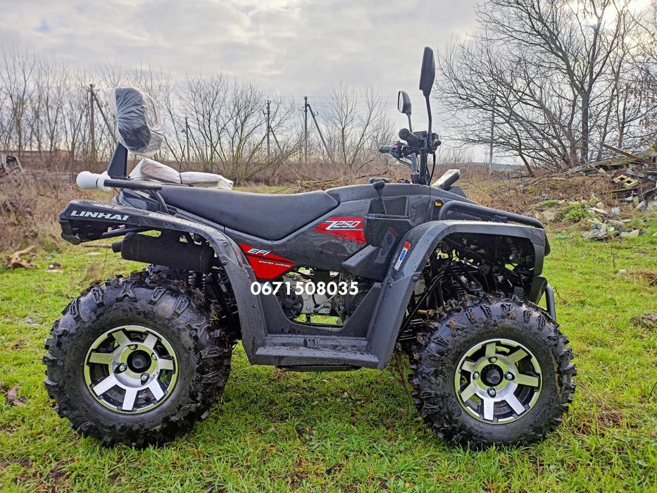 Квадроцикл LINHAI Z-250 EFI інжектор 70 км/год двомісний Доставка-0грн
