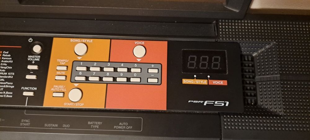 Teclado PSR F51 - Yamaha