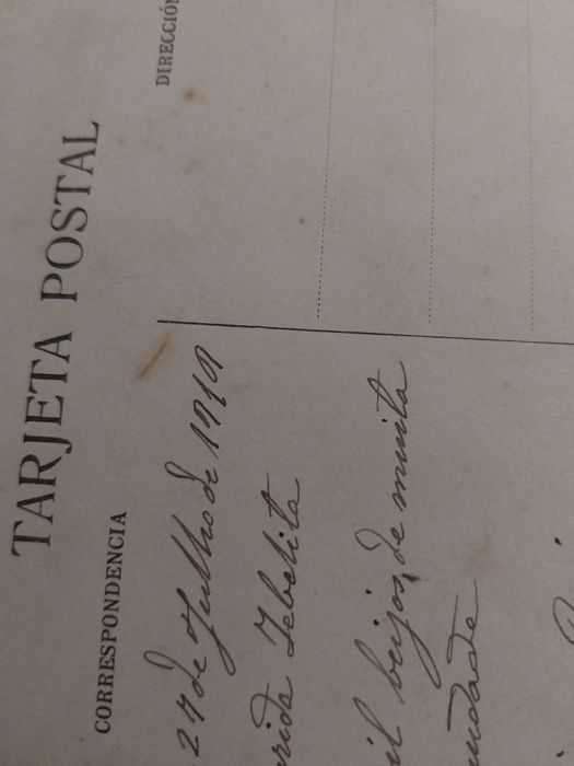 Postais muito antigos