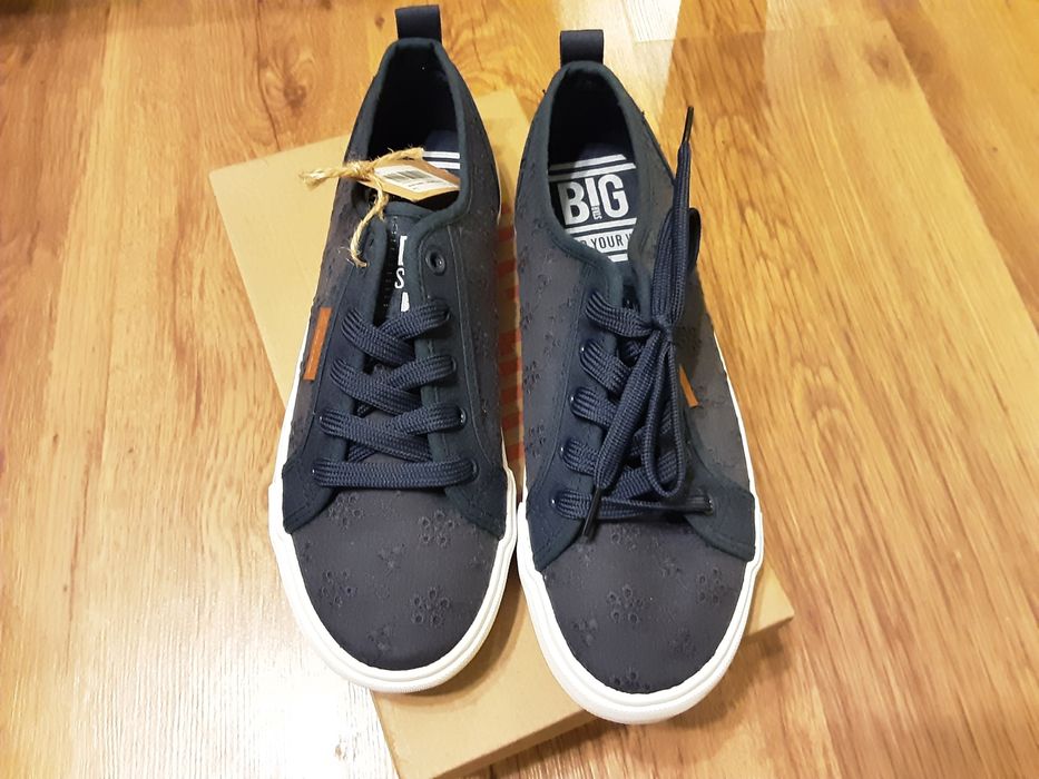BIG STAR Trampki damskie Tenisówki Sneakersy koronkowe r. 40 NOWE