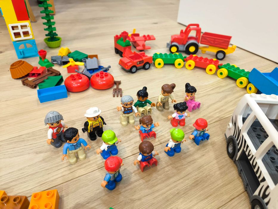 Mega zestaw klocków LEGO DUPLO!!