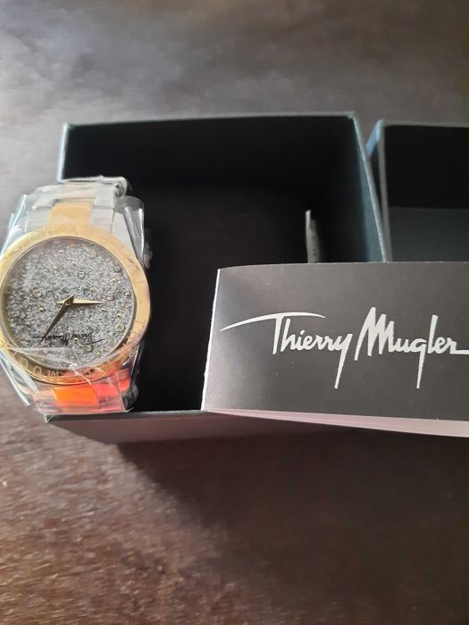 Vendo relogio de luxo Thierry Mugler-NOVO e ORIGINAL