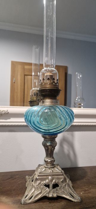 Lampa naftowa Francuska Piękna