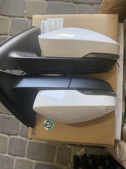 Skoda Octavia A7 LF9E Зеркало 5E0857934 5E0857933 Дзеркало 6pin 9pin Шкода А7