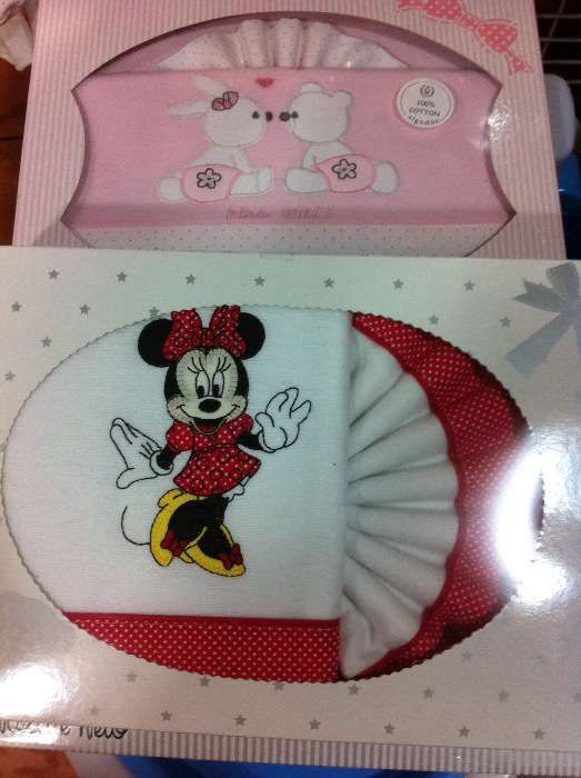 Lençóis de alcofa 100% algodão Novos a estrear