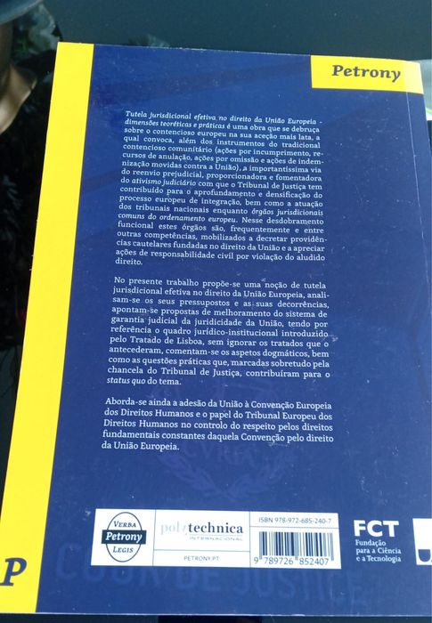 Tutela Jurisdicional Efetiva no Direito da União Europeia