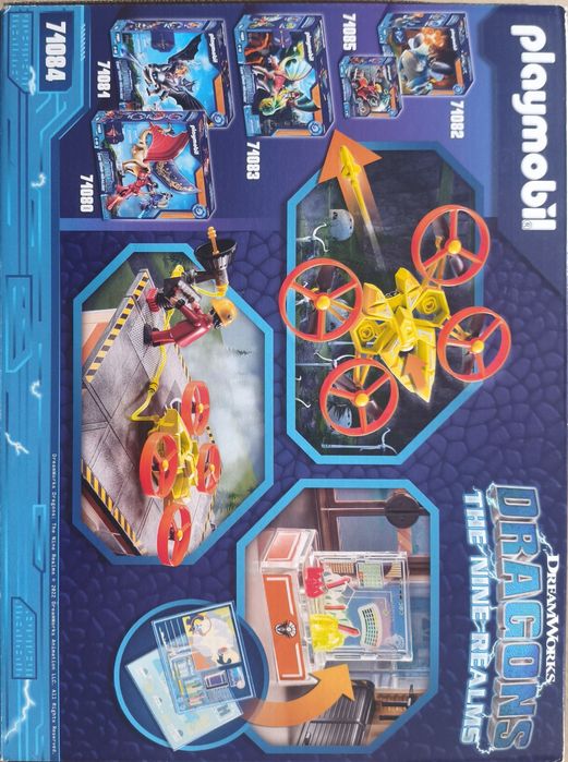 Zestaw z figurkami Dragons Icaris Lab Playmobil