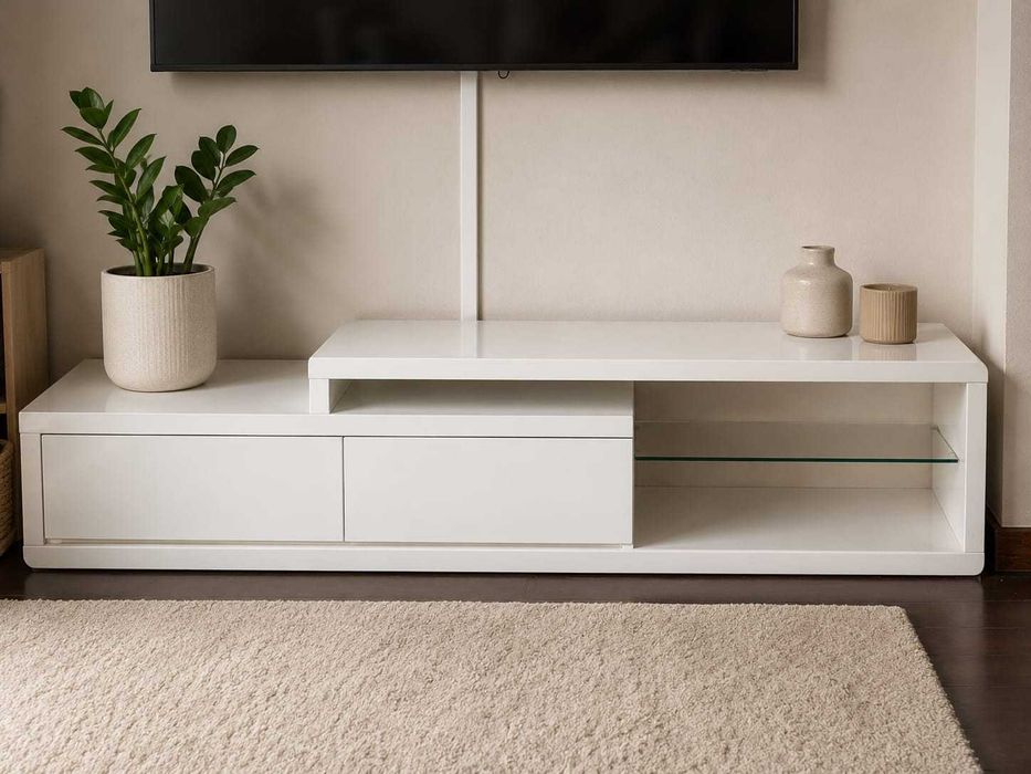 Móvel de TV de Sala branco