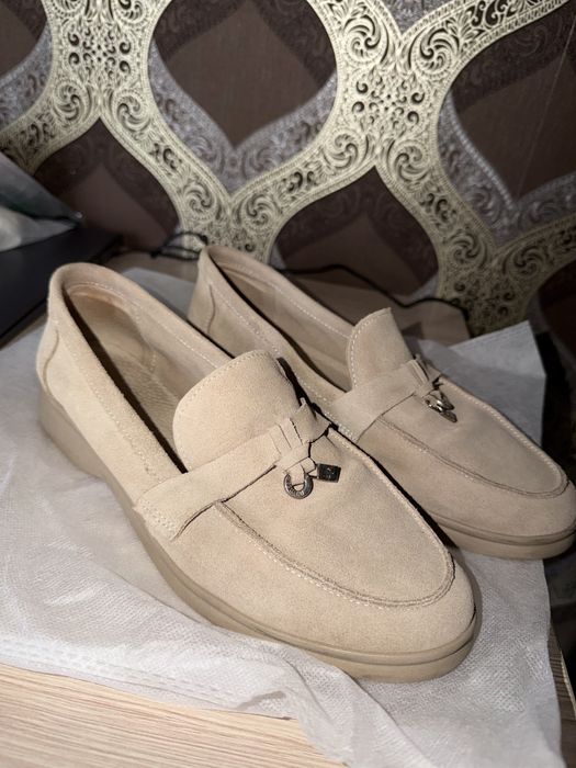 Лофери натуральна замша