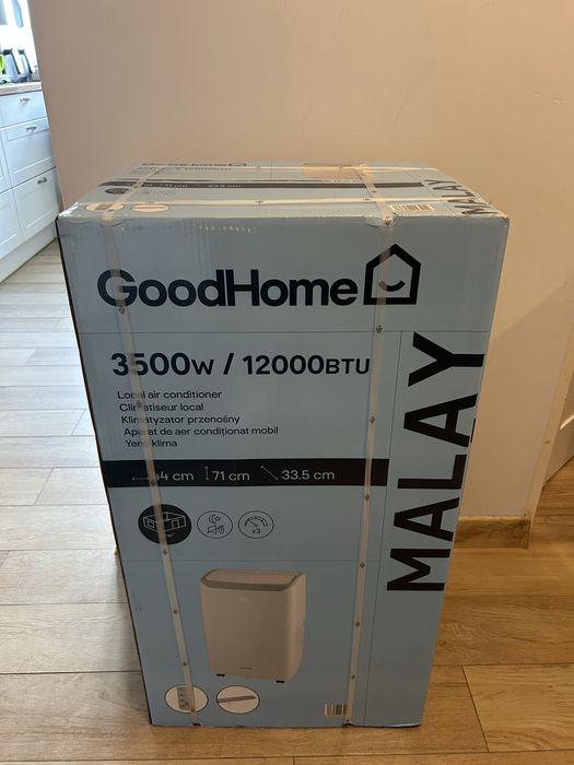 Klimatyzator przenośny GoodHome Malay 3500 W / 12000 BTU – sprzedam