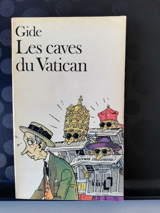 Les caves du Vatican - André Gide, edição original em francês, 1985