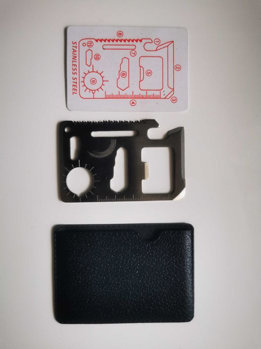 Sprzedam 7 szt. MULTITOOL - Stalowa KARTA SURVIVALOWA Przetrwania