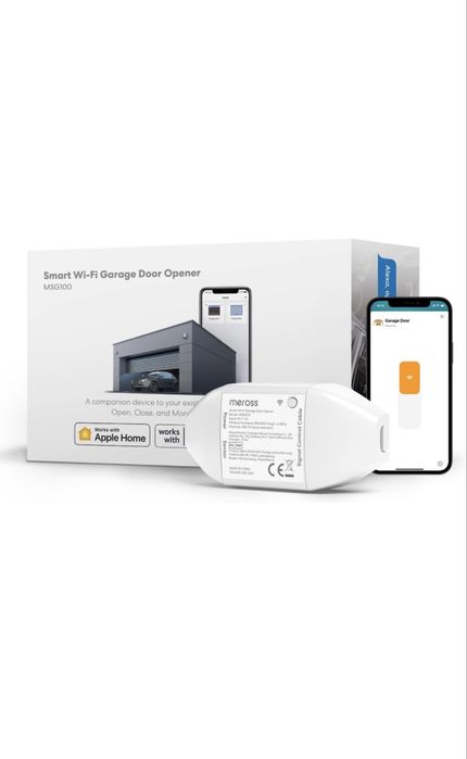 Portão Automatico Meross Homekit