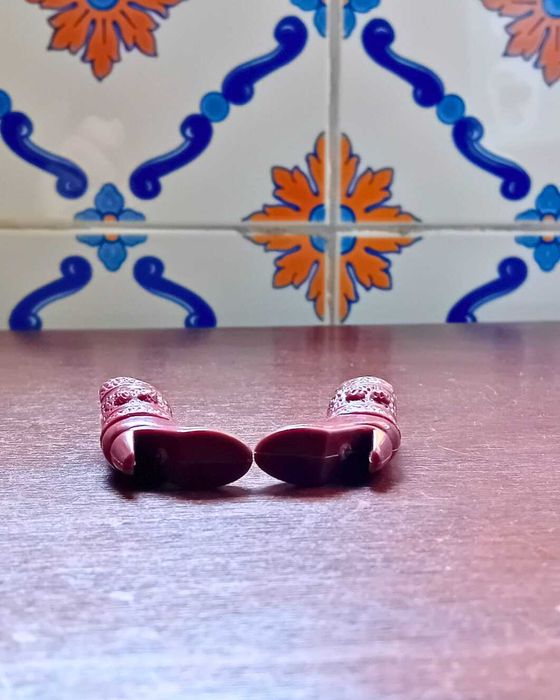 Botas Castanhas para Boneca – Quase Novas