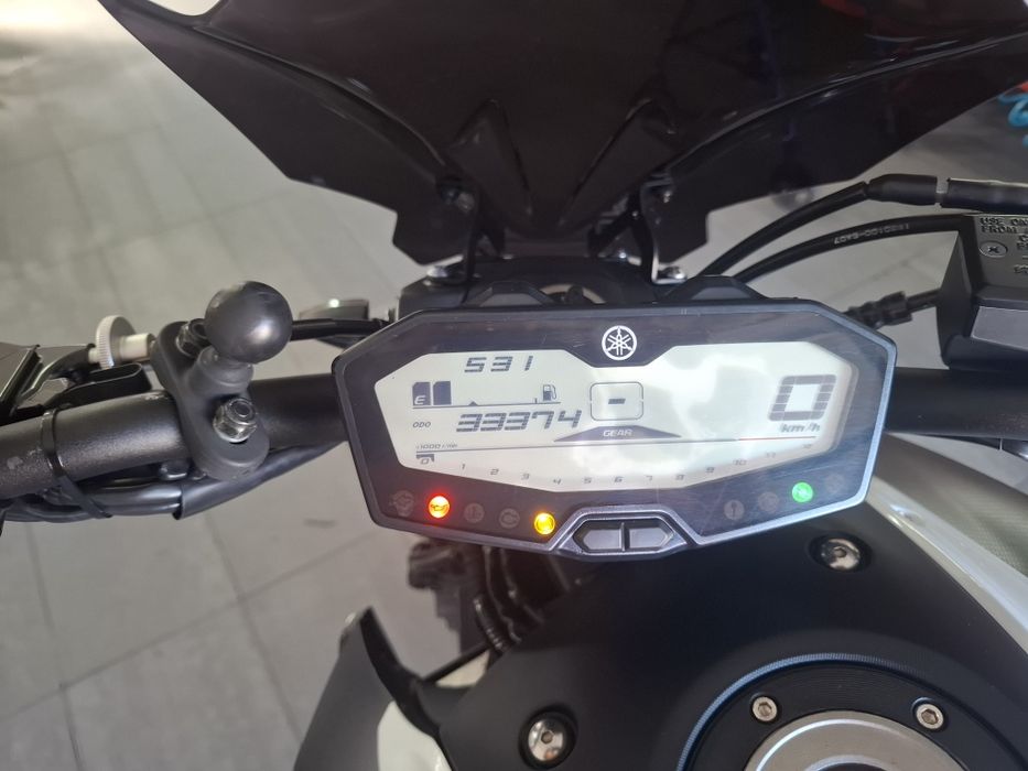 Yamaha MT07- 2017 de 35kw muitos extras.