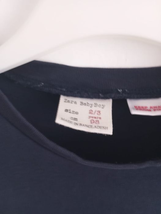 Camisola Zara Tamanho 2/3 Anos