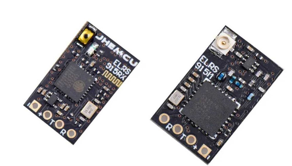 Приймачі  ELRS 915 МГц , 2,4 ГГц  RadioMaster RP та  інші .