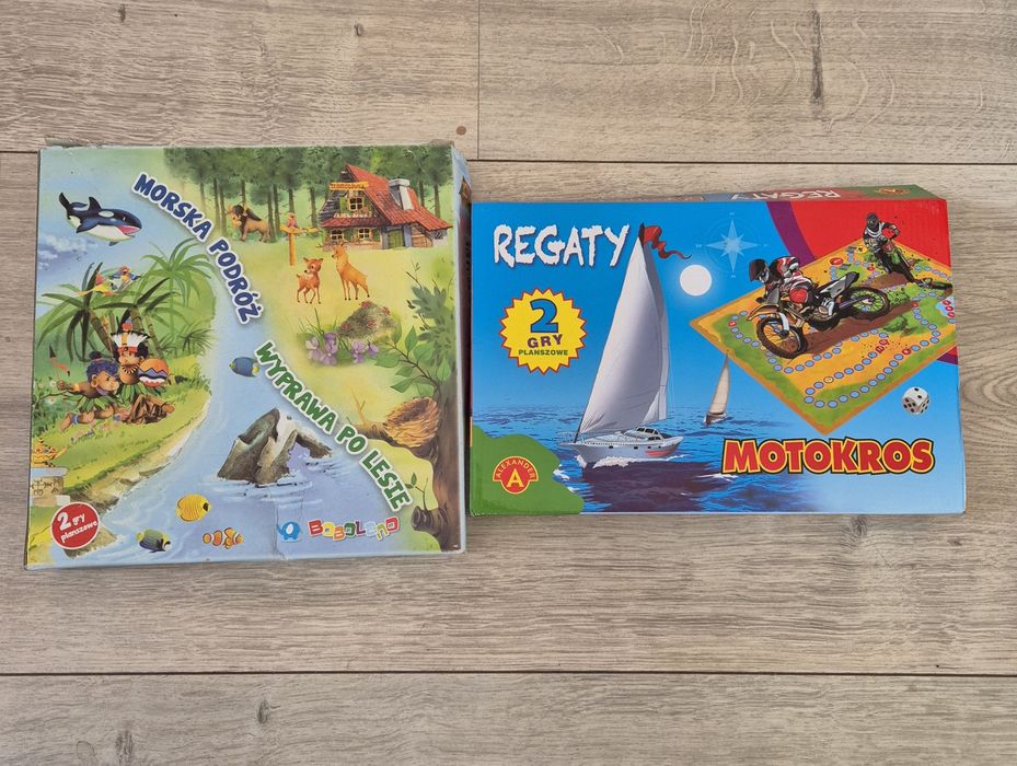4 gry planszowe dla dzieci