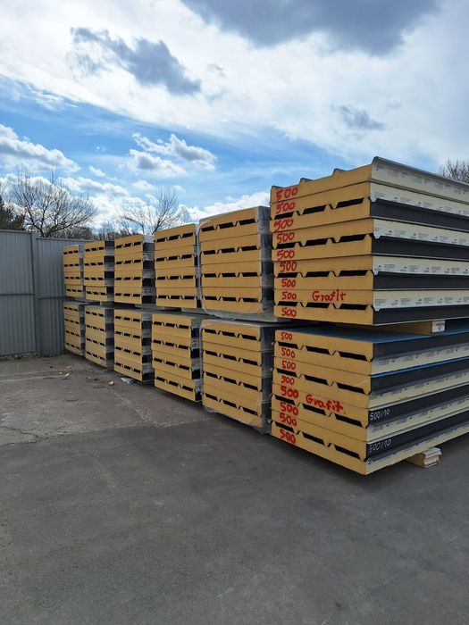 Płyty warstwowe w II gatunku Rdzeń PIR Płyta warstwowa Nowa