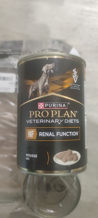 Лікувальний вологий корм для собак Purina Pro Plan Vet Diets NF Renal, мус 400 г