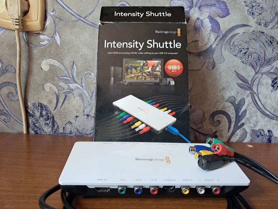 Blackmagic Intensity Shuttle + 2 адаптори + 1 USB 3.0: 5 000 грн ...