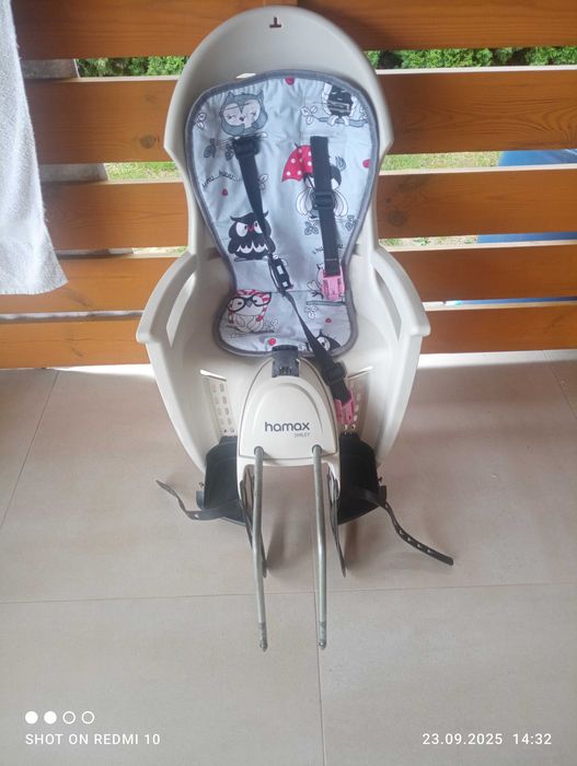 Fotelik rowerowy hamax siedzisko na rower