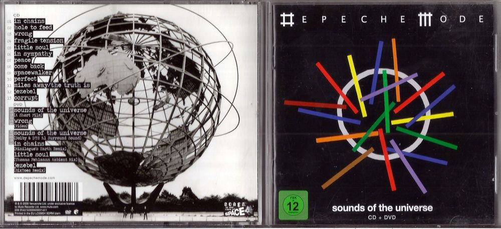 DEPECHE MODE - Sounds Of The Universe CD+DVD [EU]