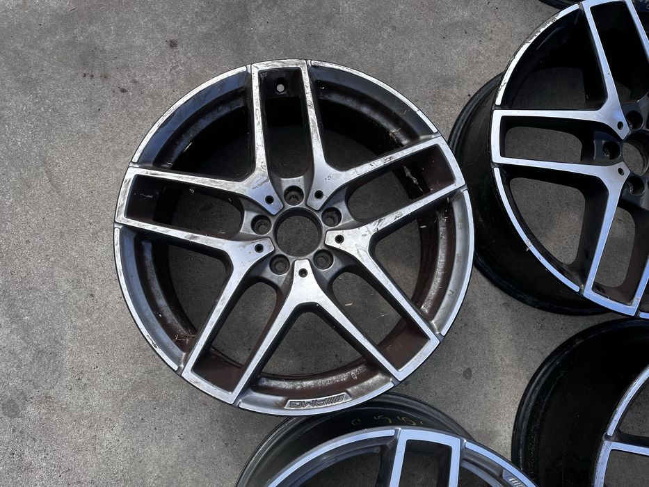 Komplet felg Mercedes GLC Amg 19 5x112 przod i tyl coupe