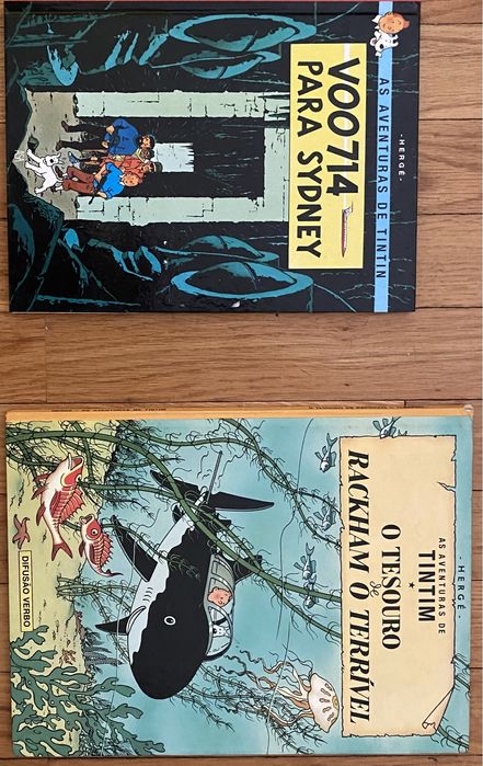 10 Livros das “Aventuras de Tim Tim”