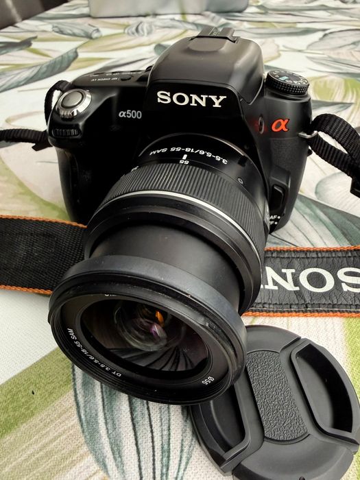 Sony Alpha A500- super lustrzanka .