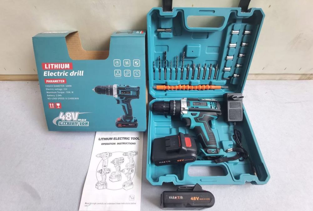 Parafusadora berbequim kit completo