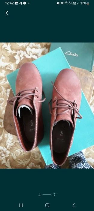 Весняно-осіннє взуття Clarks оригінал з Англії