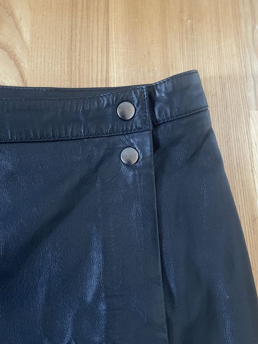 Prawdziwa skóra , mini spódniczka Mads Norgaard copenhagen