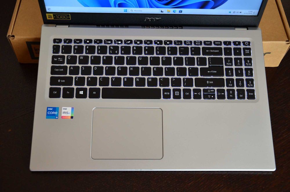 Laptop Acer Aspire 5 15,6" i5-1135G7 8GB RAM 512 Dysk Windows 11 Home
